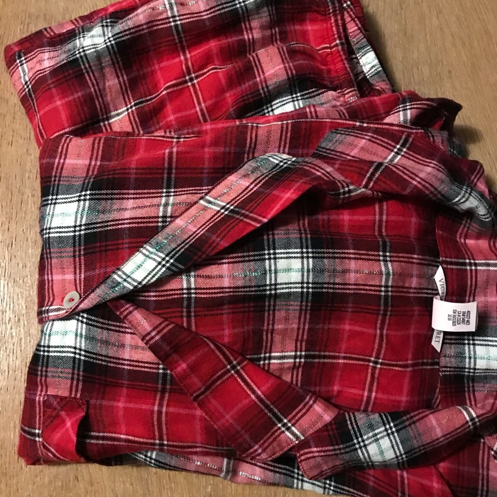Victoria’s Secret Red Plaid PJs
